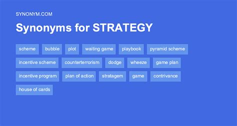 another word for tactics